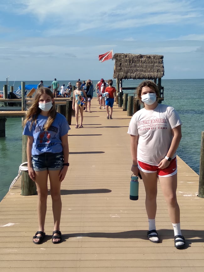 Relaxing in Florida at Pigeon Key
