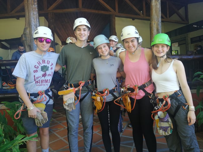 Ready for activities in Costa Rica!
