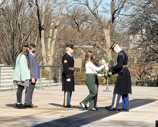 Participating on D.C. activity