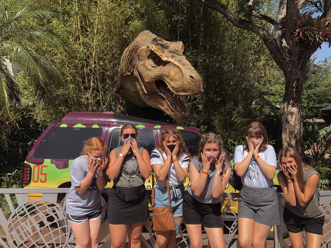 Jurassic Park photo stop
