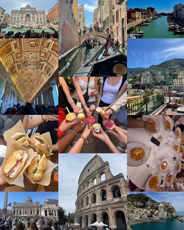 Photo Italie collage