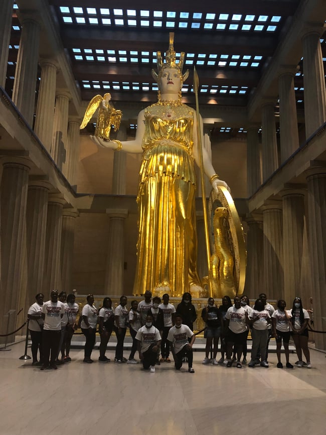 Students exploring in Nashville